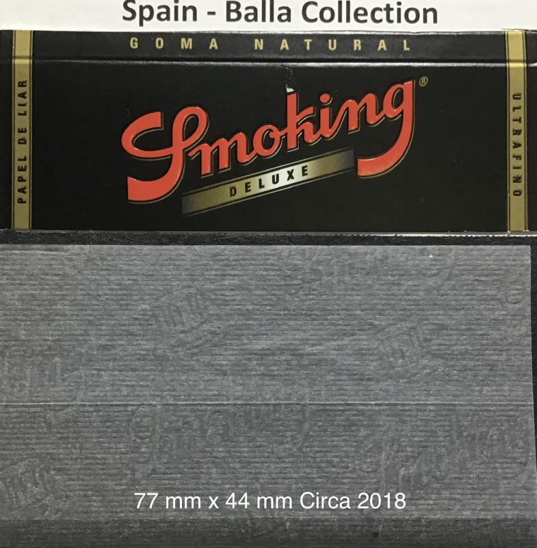 Spain Smoking Deluxe 1.d 77 x 44 Ultra Fino 300 pk Watermark Smoking