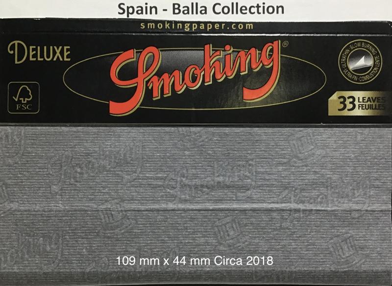 Spain Smoking Deluxe 1.b 109 x 44 Ultra Fino 50 pk Watermark Smoking