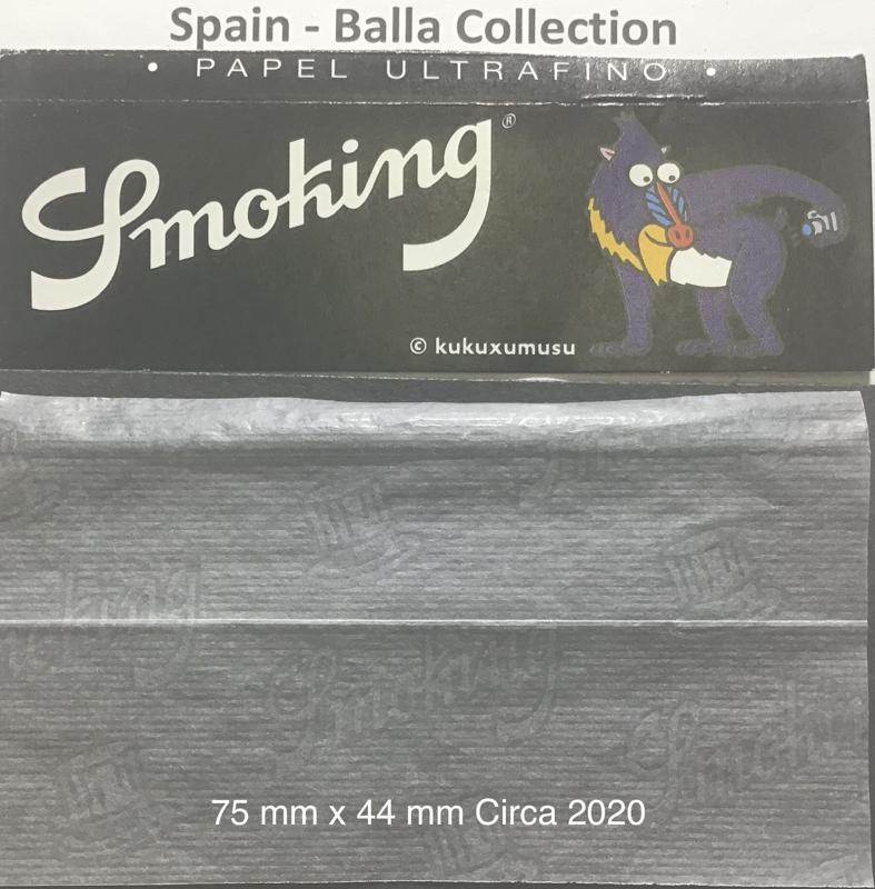 Spain Smoking Kukuxumusu Baboon 1.a 77 x 44 - 50 pk Watermark Smoking
