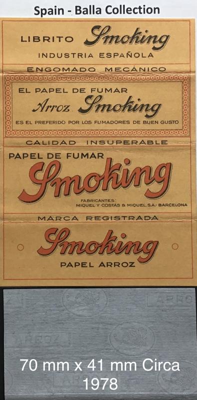 Spain Smoking Labrito 1.a 70 x 41 Watermark Arroz