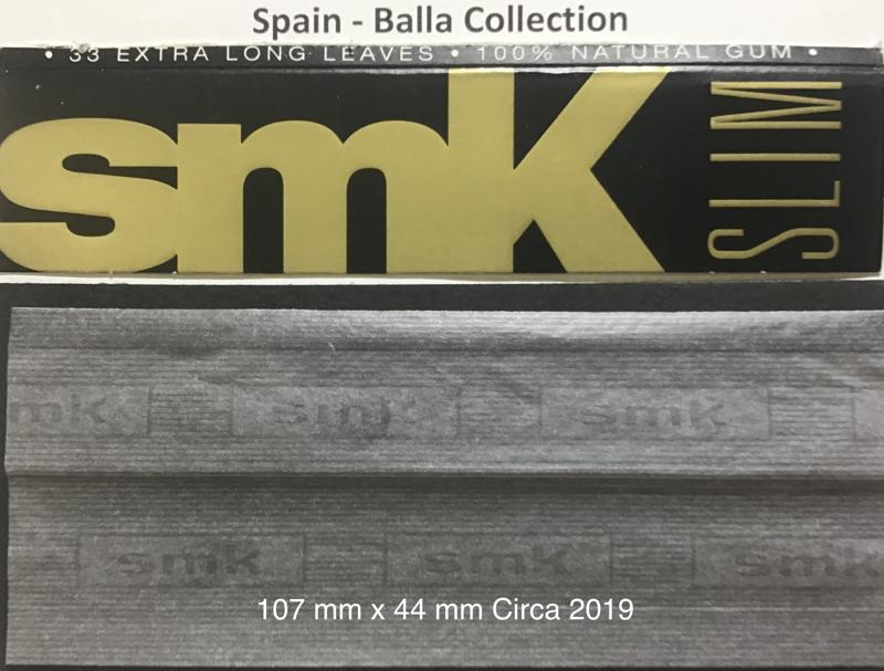 Spain Smoking SMK Black 1.c 107 x 44 KS Slim 33 pk Watermark SMK