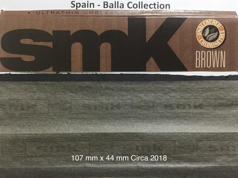 Spain Smoking SMK Brown 2.b 107 x 44 KS 33 pk Watermark SMK