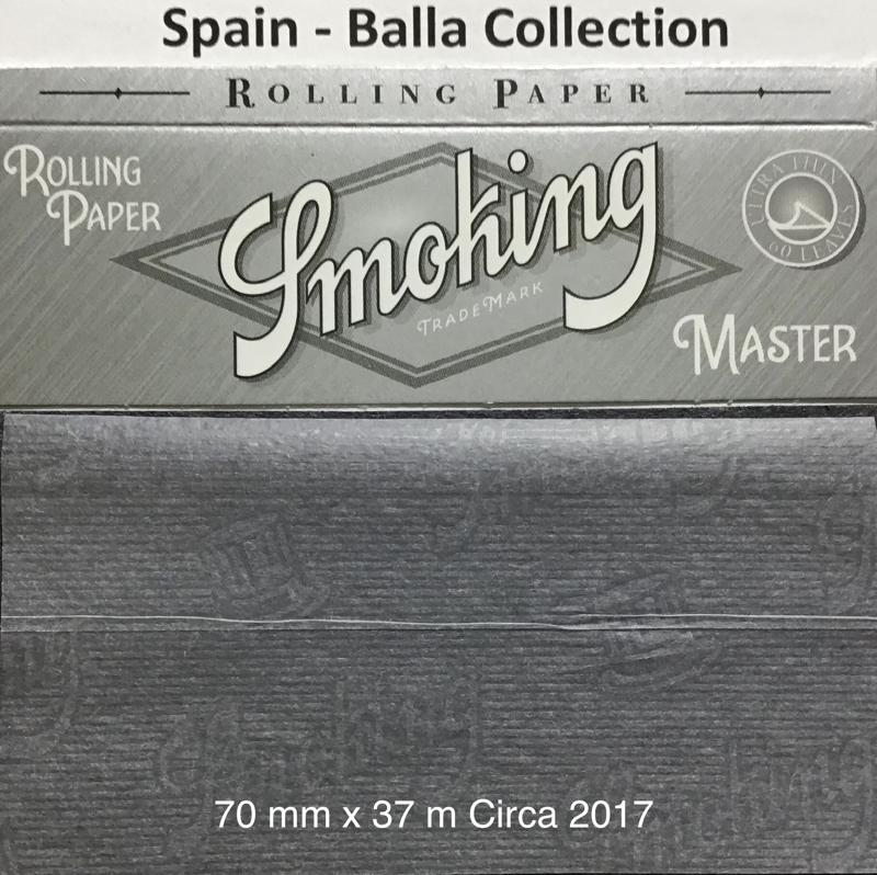 Spain Smoking Silver 1.b 70 x 37 Master Ultra Fino Watermark Smoking