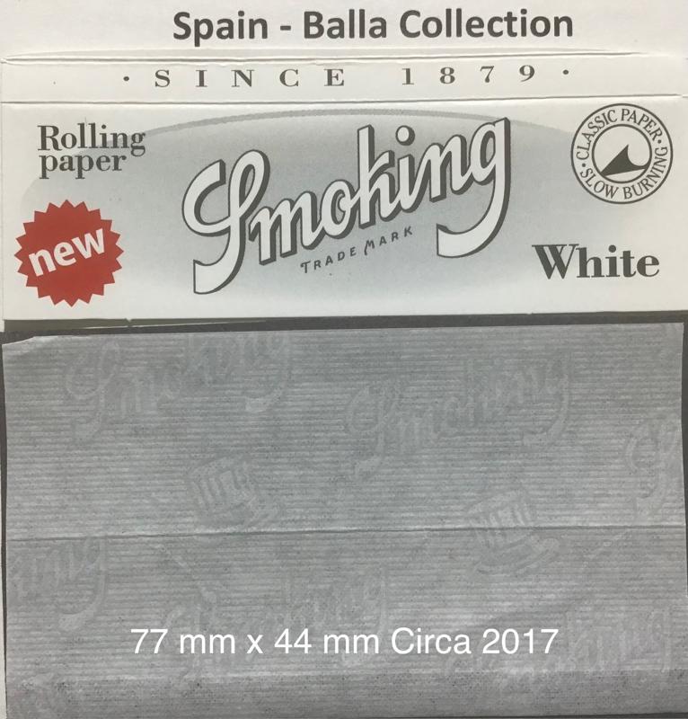 Spain Smoking White 1.a 77 x 44 Classic 50 pk Watermark Smoking