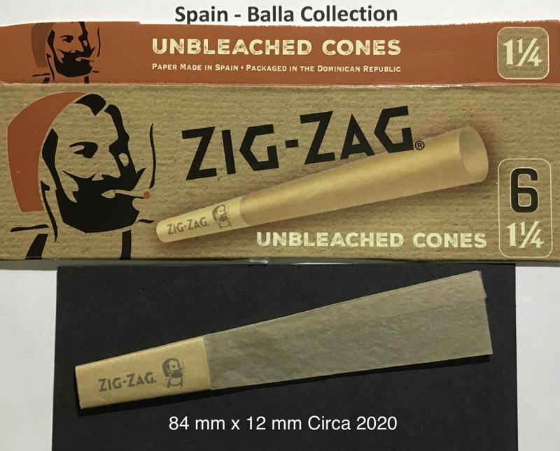 Spain Zig Zag 1.a 84 x 12 Cones 6 pk