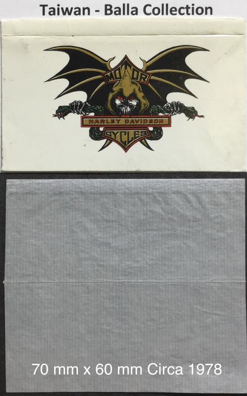 Taiwan Harley Davidson White 1.b 70 x 60