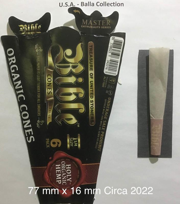USA Bible 1.c Hemp 77 x 16 Cones 6 pk