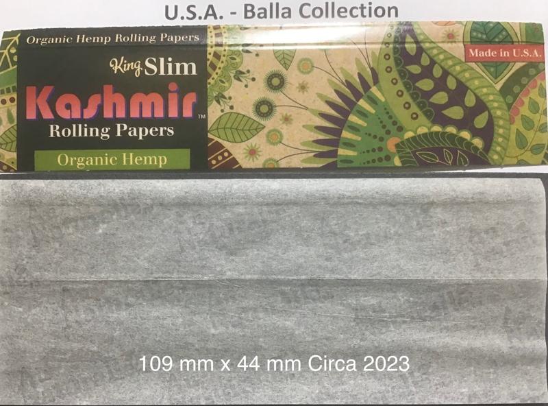 USA Kashmir 2.b Organic 109 x 44 KS 32 pk + Tips Watermark Au Naturalle