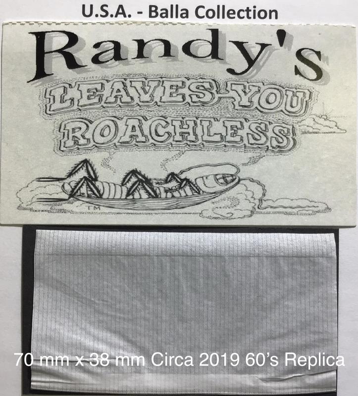 USA Randy's Wired 2.a 70 x 38 Circa 1976