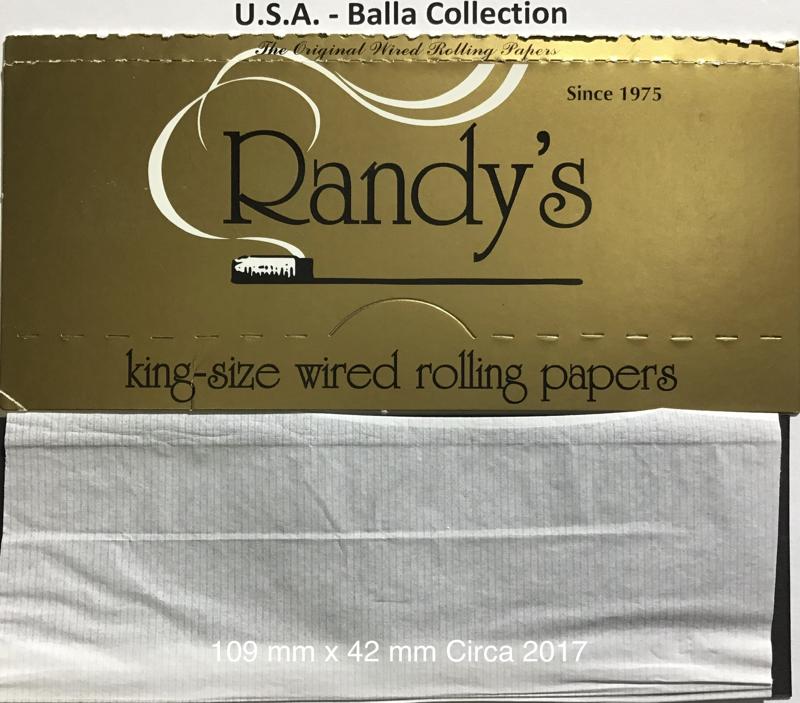 USA Randy's Wired 4.a 109 x 42  Gold - 24 Pk