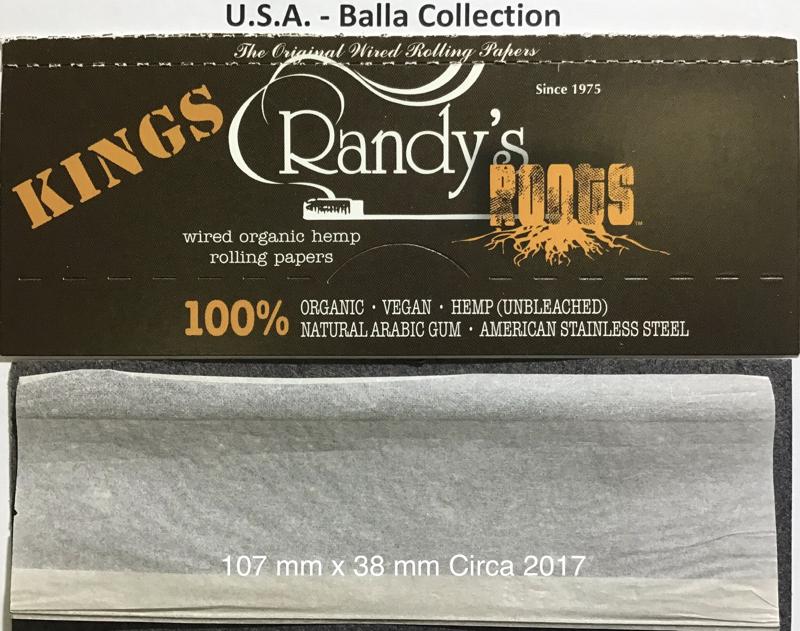 USA Randy's Wired 5.a1 KS 107 x 38 Hemp Roots