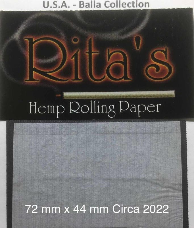 USA Rita's 1.a 72 x 44 Hemp 36 Pk