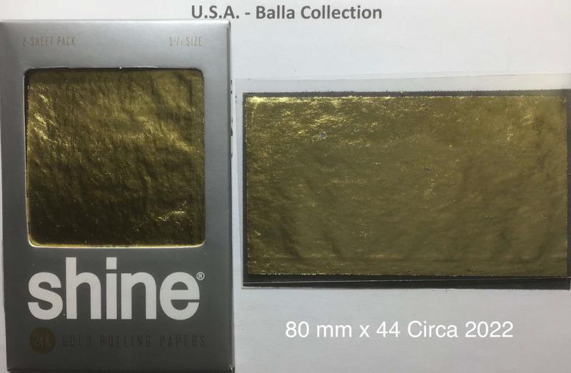 USA Shine Gold 3.a Silver 80 x 44 - 2 pk