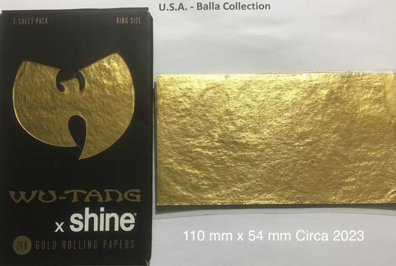 USA Shine Gold Wu Tang 1.a 111 x 54 KS 3 pk