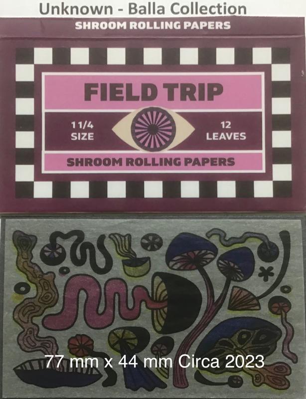 Unknown Field Trip Shroom Rolling Papers 1.a 77 x 44 - 12 pk