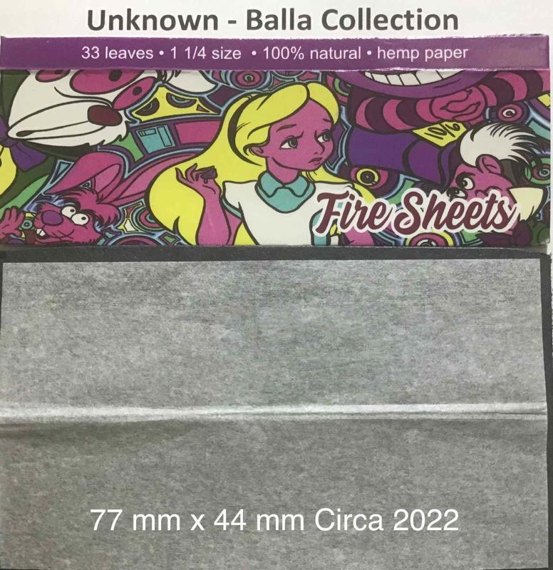 Unknown Firesheets 1.a 77 x 44 Hemp 33 pk