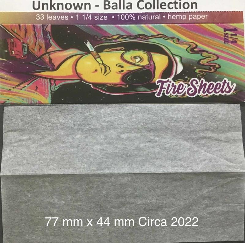 Unknown Firesheets 1.b 77 x 44 Hemp 33 pk