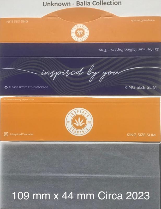 Unknown Inspired Cannabis 1.a 109 x 44 KS 32 pk + Tips