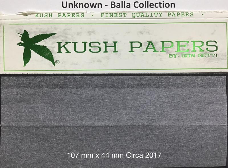 Unknown Kush White 1.b 107 x 44 Gon Gotti KS 33 pk