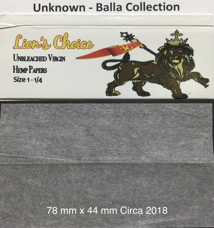 Unknown Lions Choice 1.a 78 x 44 Unbleached Hemp