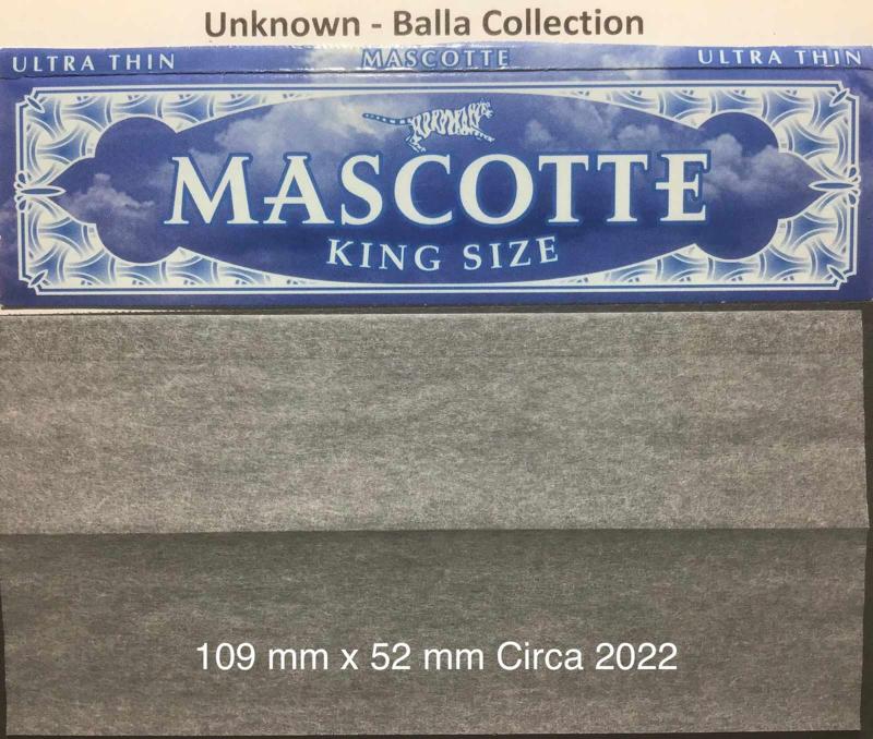 Unknown Mascotte 1.a 109 x 54 KS Ultra Thin 33 pk