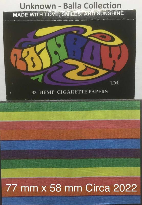 Unknown Rainbow 1.a 77 x 60 hemp 33 pk