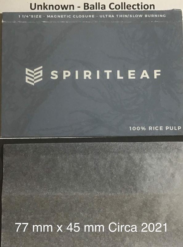 Unknown Spirit Leaf 1.g 77 x 45