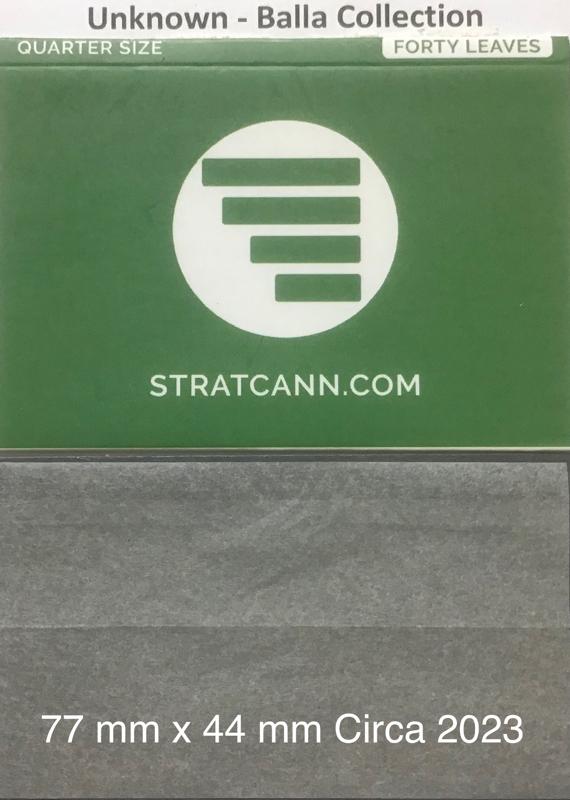 Unknown Stratcann Cannabis Media & Events 1.a 77 x 44 - 40 Pk +Tips