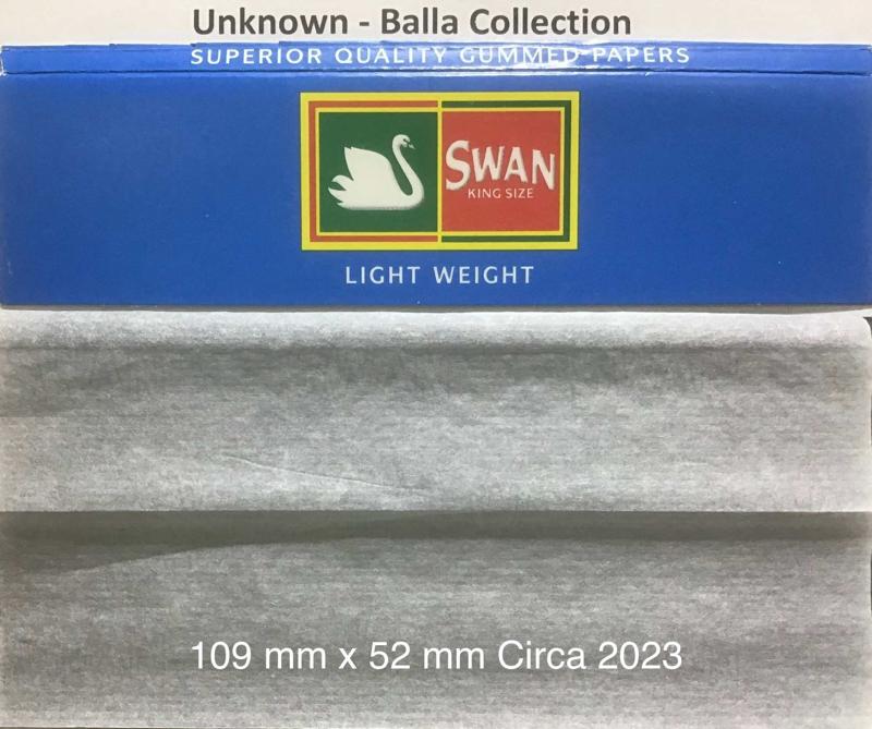 Unknown Swan Blue 2.a Light Weight 109 x 52 KS