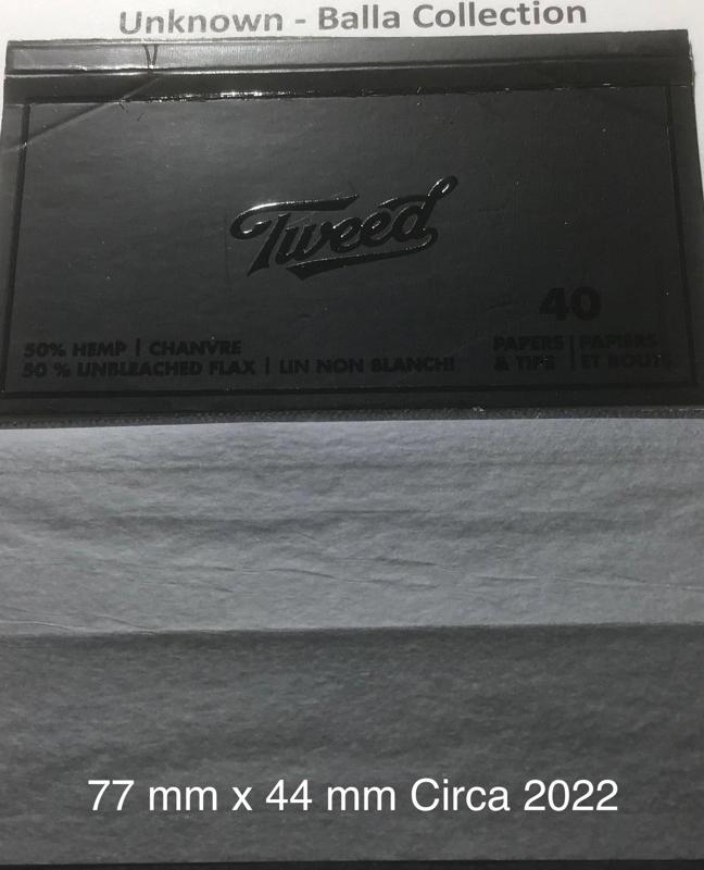 Unknown Tweed 1.a 77 x 44 Hemp Flax 40 pk Tips