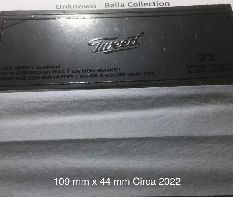 Unknown Tweed 1.b 109 x 44 Hemp Flax 32 pk Tips