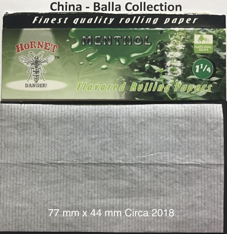 China Hornet 1.q Menthol 77 x 44 - 50 pk